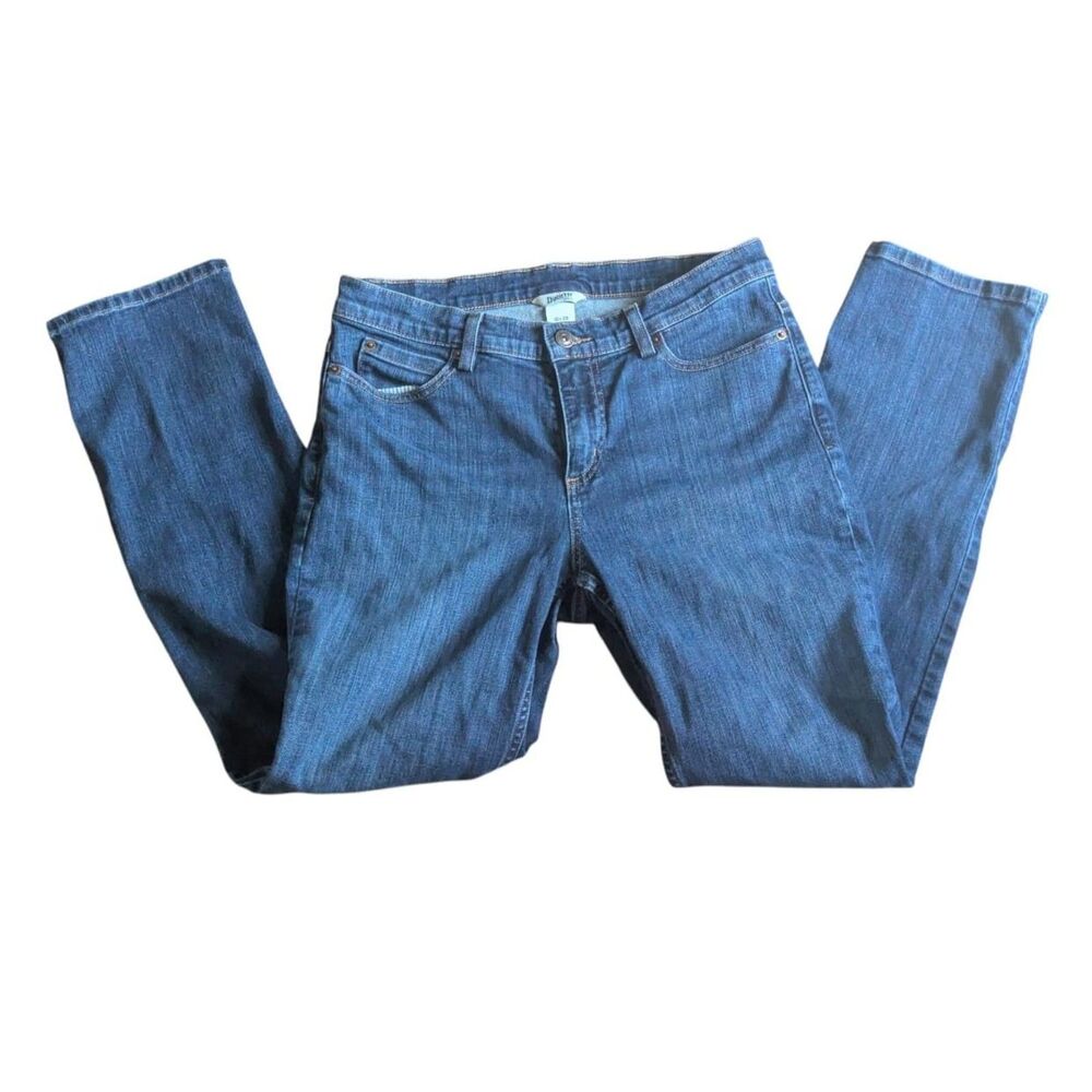 Duluth Trading Co Daily Denim Slim Leg Blue Jeans Stretch 10x29